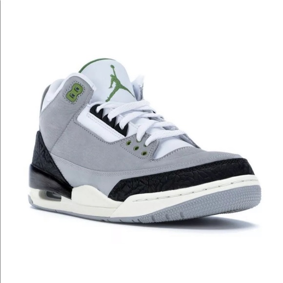❌SOLD❌Nike Air Jordan 3 Retro ChlorophyllMenSZ10.5 - Picture 2 of 8